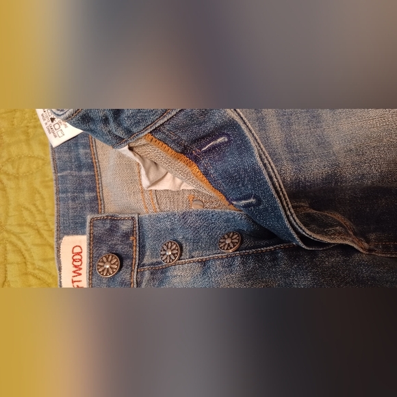 Driftwood Stef studded denim skirt  size 28 - Picture 4 of 7